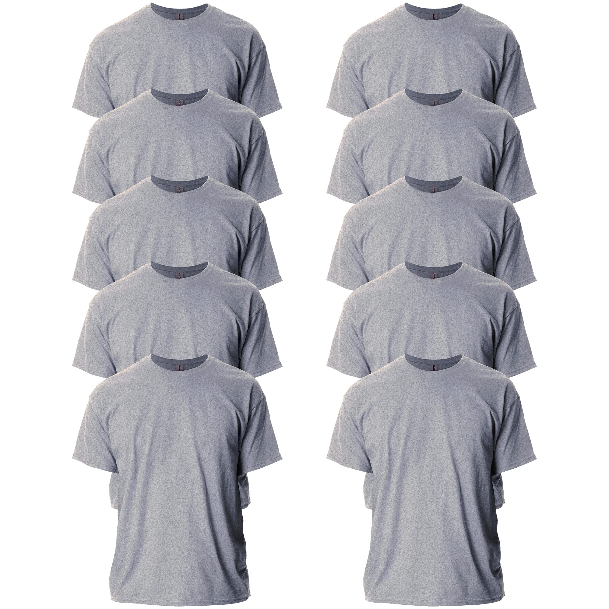 Gildan Men's Sport Grey Ultra Cotton T-Shirt, Style G2000, Xl