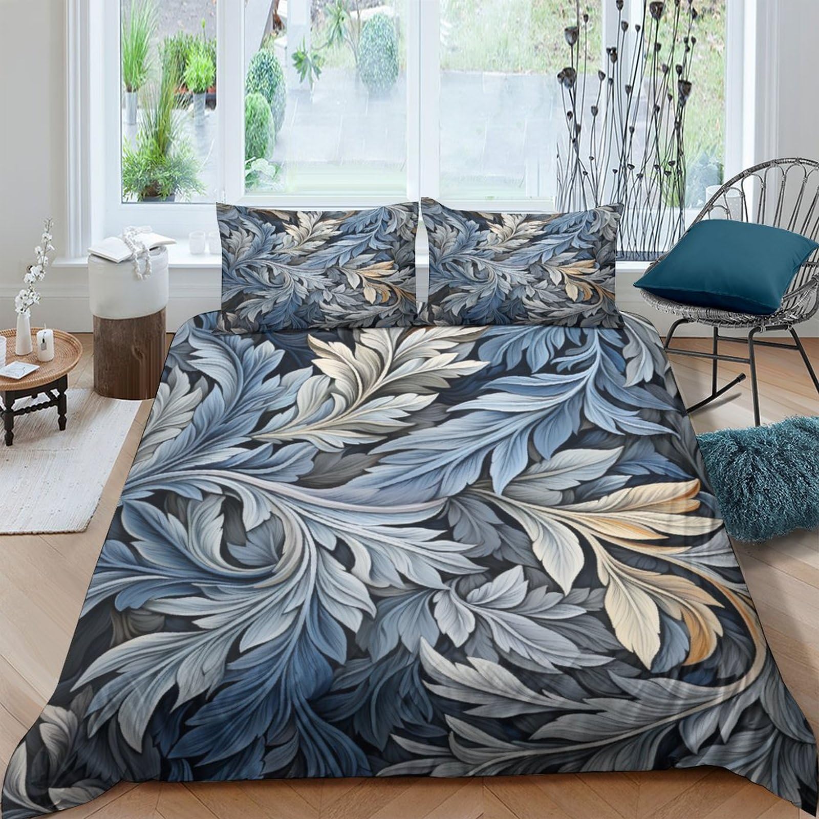 Housse de couette plume 3D pour cocooning hivernal dans la chambre des enfants