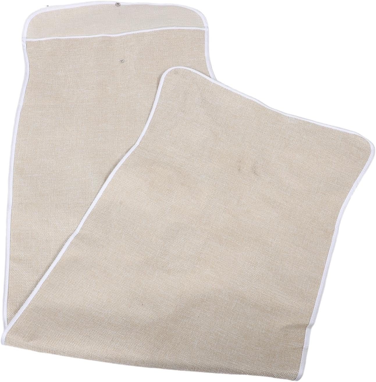 2PCS Foldable Ironing Board Protector Cover with Dustproof Storage Bag for Home Apartment and Outdoor Use Accessories - Khaki