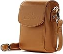 MegaGear Panasonic Lumix DC-ZS200, TZ200, Leica C-Lux Leather Camera Case with Strap