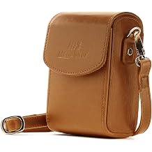 MegaGear Leather Camera Case with Strap compatible with Sony Cyber-shot DSC-RX100 VII, DSC-RX100 VI, DSC-RX100 V, DSC-RX100 IV
