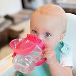 Dr. Brown’s™ Soft Spout Transition Cup, 6 oz/180 ml Pink