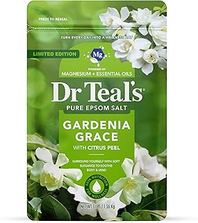 Dr Teal's Epsom Salt Magnesium Soak, Gardenia Grace, 3 lbs Price In India