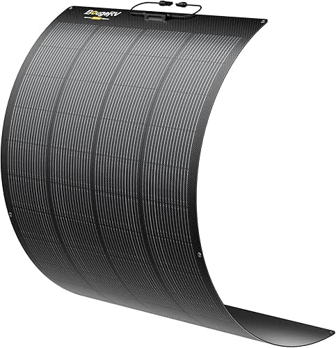 BougeRV Arch Pro 200 Watts Anti-Shading N-Type Fiberglass Flexible Solar