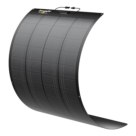 BougeRV Arch Pro 200 Watts Anti-Shading N-Type Fiberglass Flexible Solar Panel