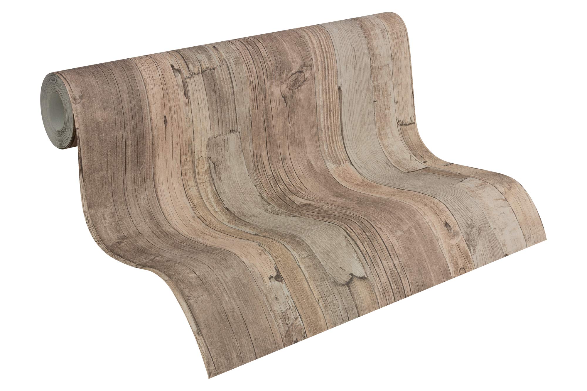 Albany Wallpaper Distressed Wood 95405-3