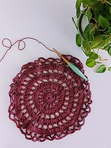 Miniatura 6 de mindfulknits Gancho ergonómico de madera de haya de alta calidad, tamaño EE.UU. H, 0.197in - 5.9in de longitud, suministros de tejido y ganchillo