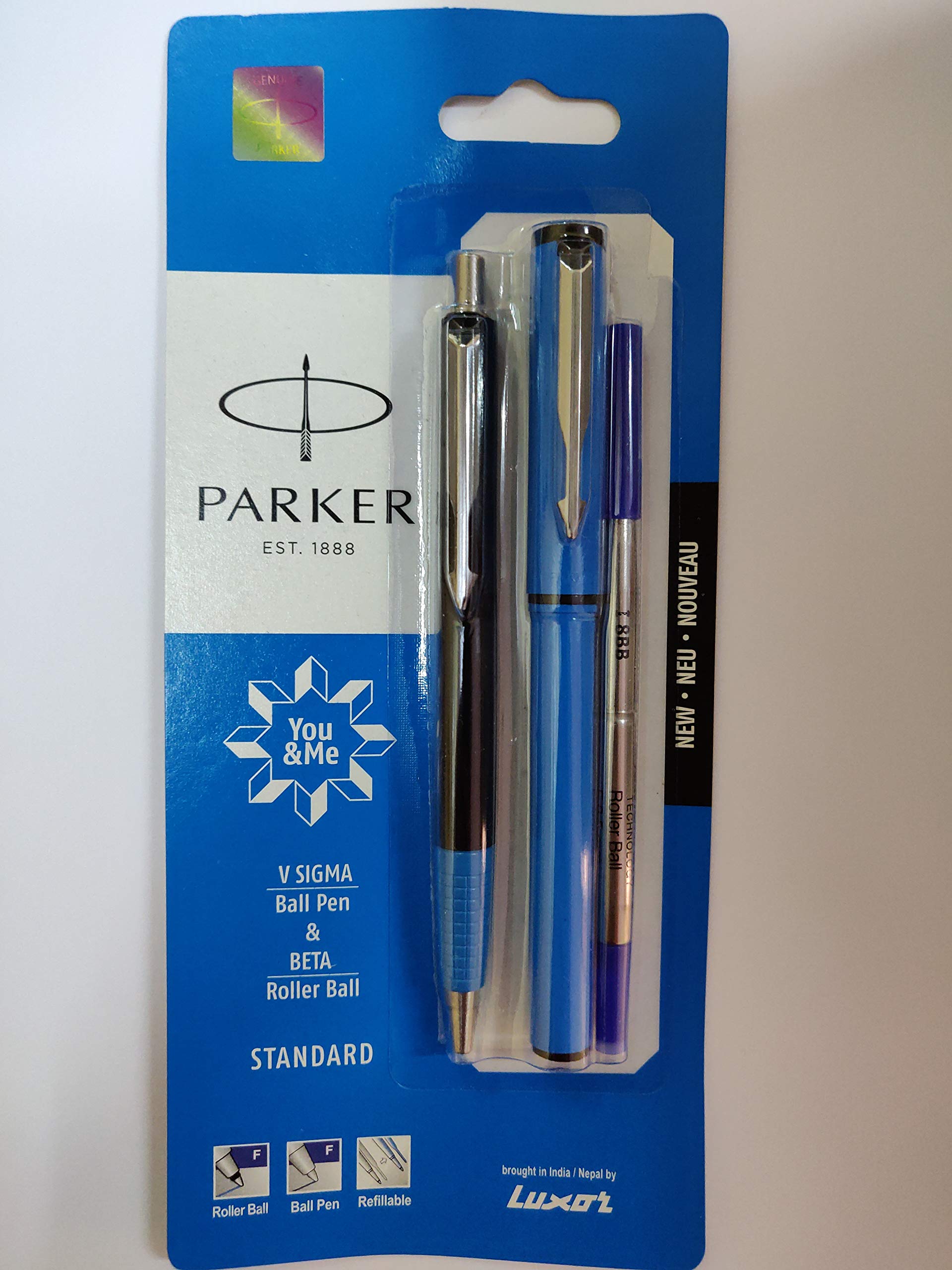 Buy Parker Beta Standard CT Roller Ball Pen V Sigma Ball Pen Set