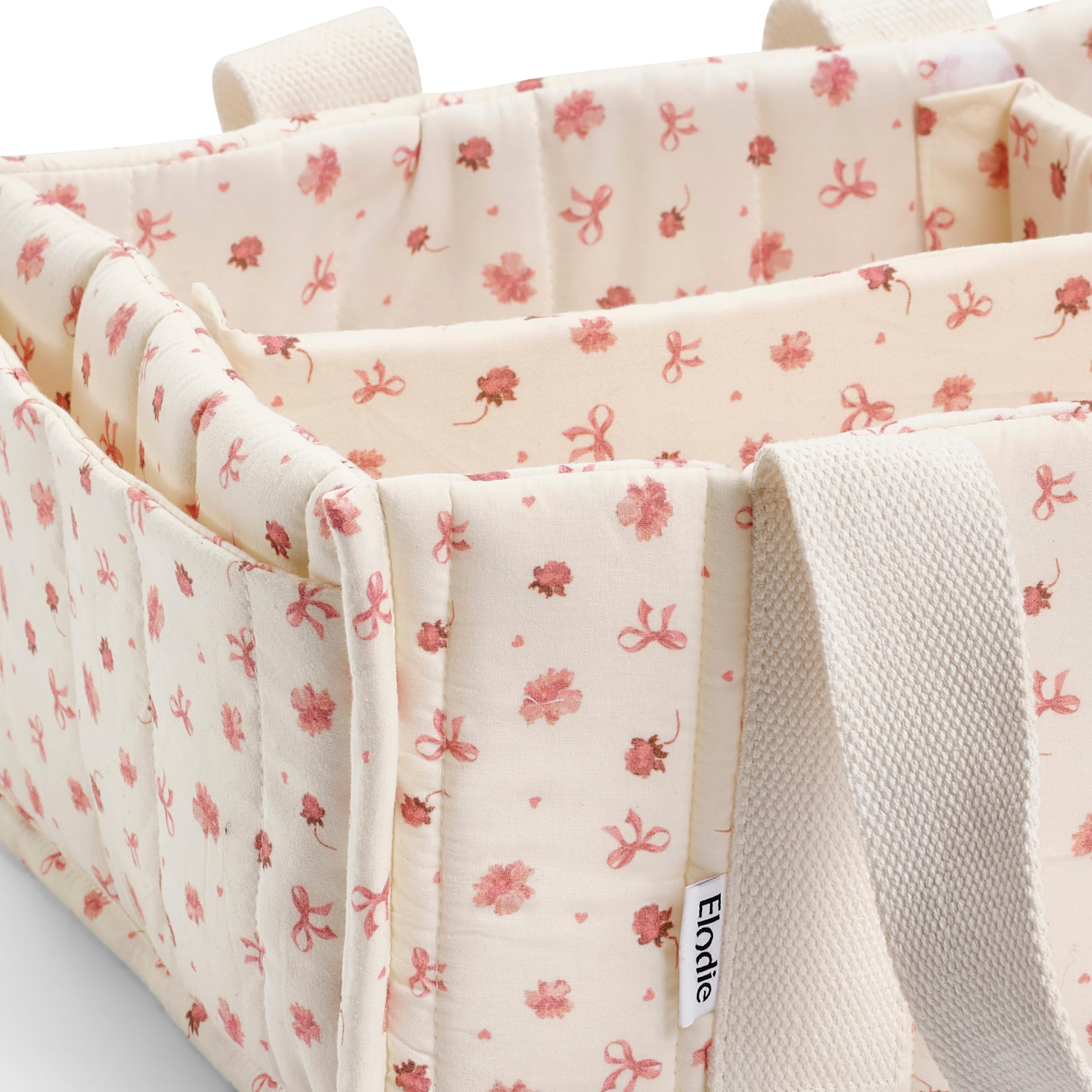 Elodie Details Organisateur Couches Bébé Petit River Rose Compartiments Amovibles Coton Lavable en Machine