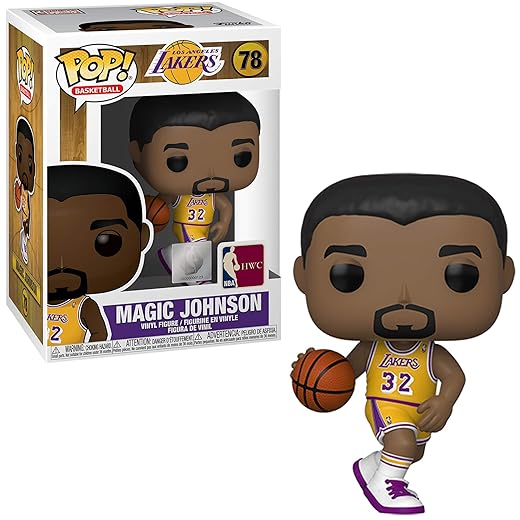 Funko Pop Nba: Legends- Magic Johnson(Lakers Home)