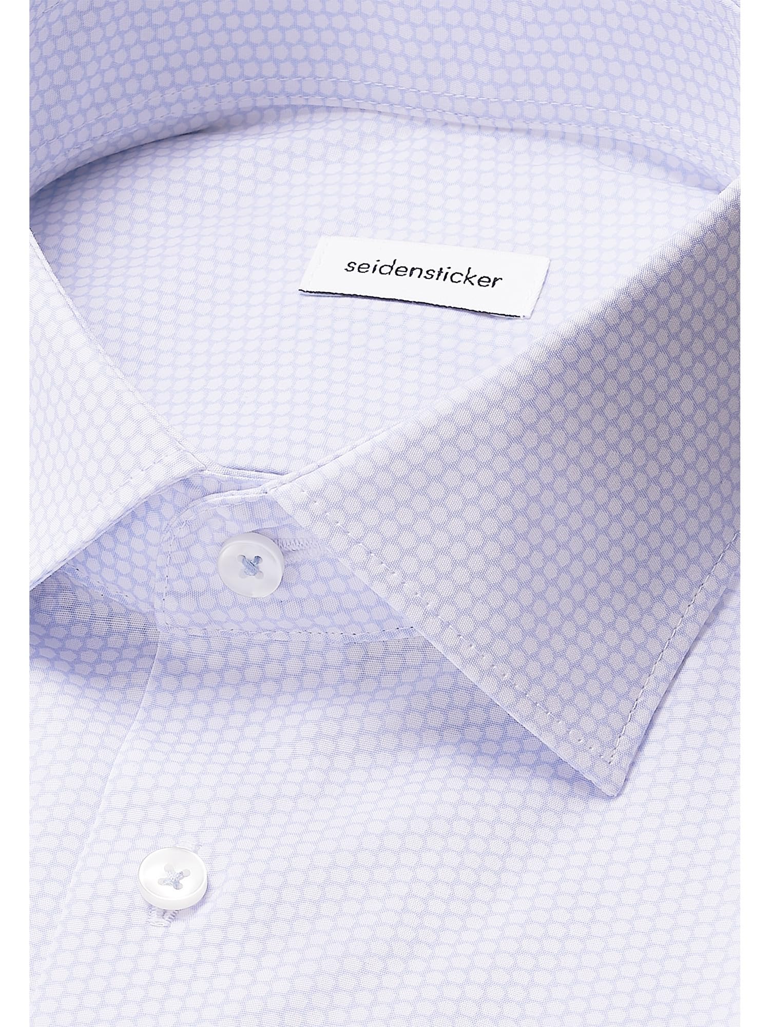 Seidensticker Herren Slim Fit Langarm Business-Hemd Hemd (1er Pack)