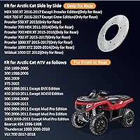 Vista 2 de M MATI Rotor de disco de freno delantero o trasero para Arctic Cat 250 300 400 500 650 700 Prowler 700 1000 1436-164