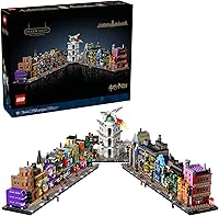 LEGO Harry Potter Diagon Alley 76444 Building Set for Adults - 2750-Piece Microscale Wizarding Shops with 12 Microfigures