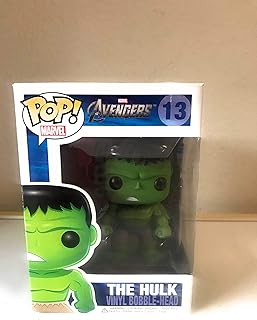 Funko Pop Marvel (Bobble): Avengers - Hulk