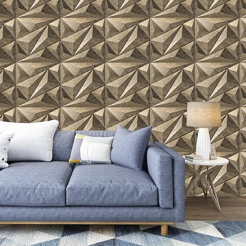 Miniatura 6 de Art3dwallpanels Panel de pared de PVC 3D diamante para decoración de pared interior, panel de PVC para decoración de pared, paneles de pared con