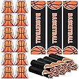 Sport Party Favors with 40 x 12 Basketball Cooling Towels and 13" Basketball Drawstring Backpack Ball Microfiber Ice Towels String Bag for Athletes Gym Camp Team Gifts