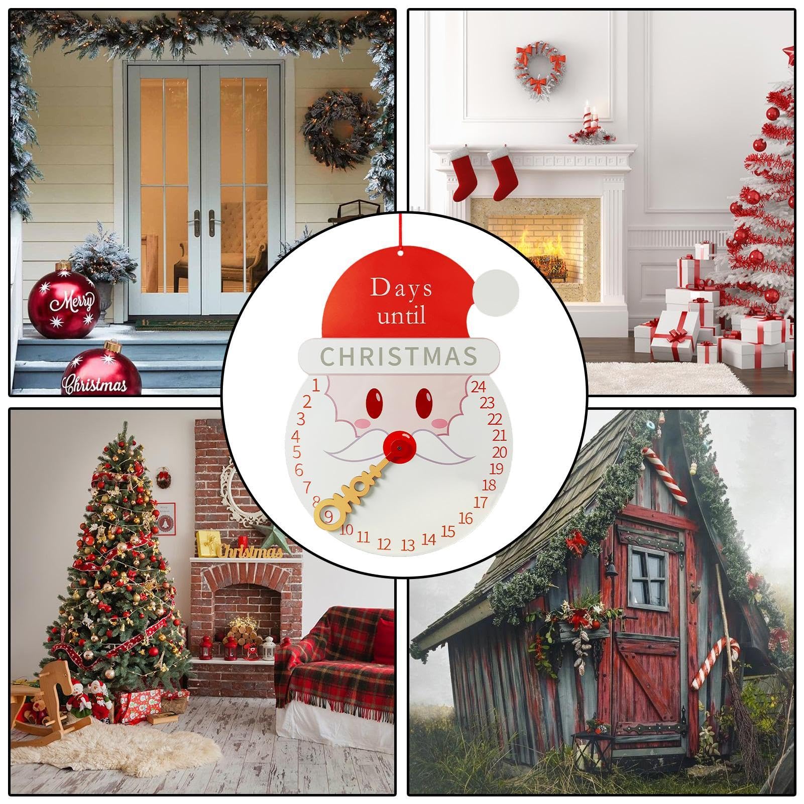 Amazon.co.jp: Christmas Countdown Clock Calendar, Christmas