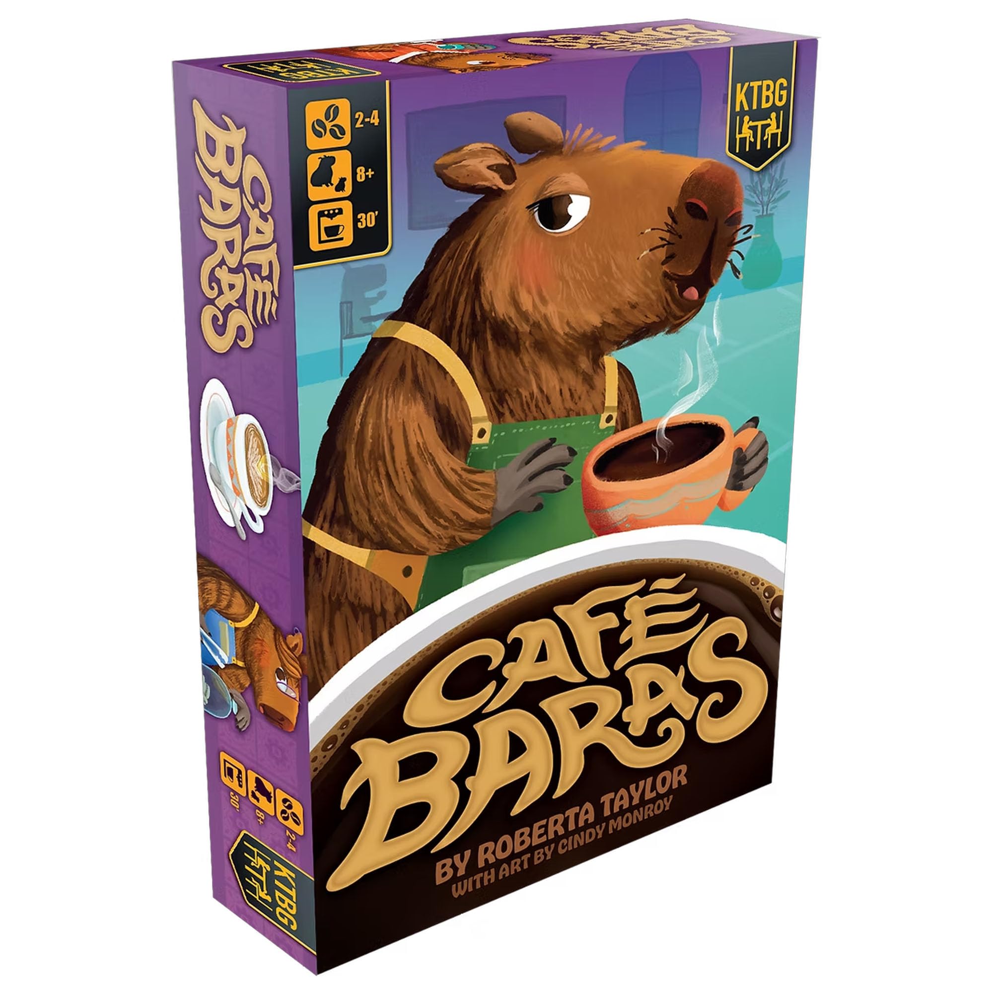 KTBG | Cafe Baras | Family Card Game | Ages 8+ | 2-4 Players | 30 Minutes Playing Time