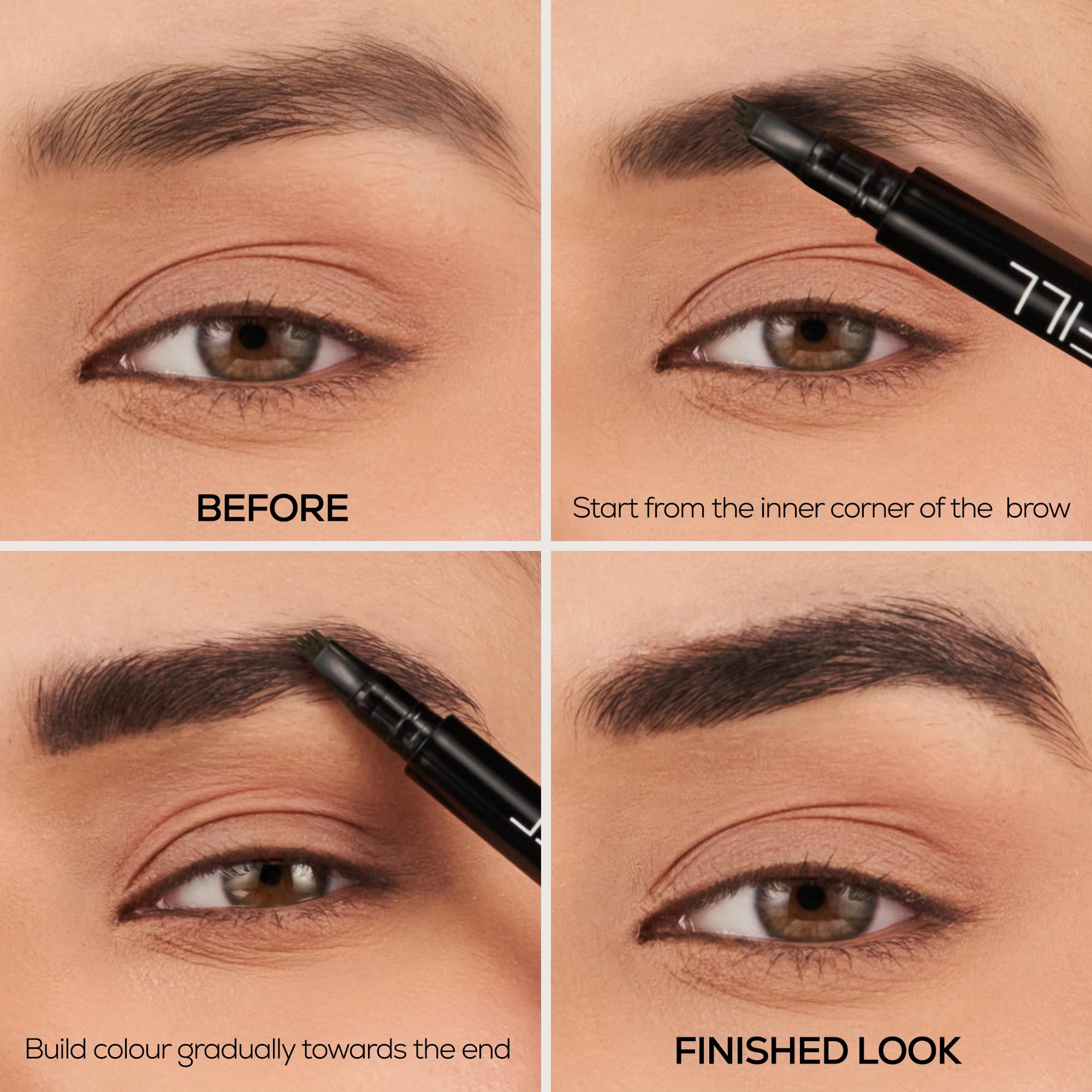 Renee Browfill Eyebrow Pen - Waterproof & Long-Lasting -6