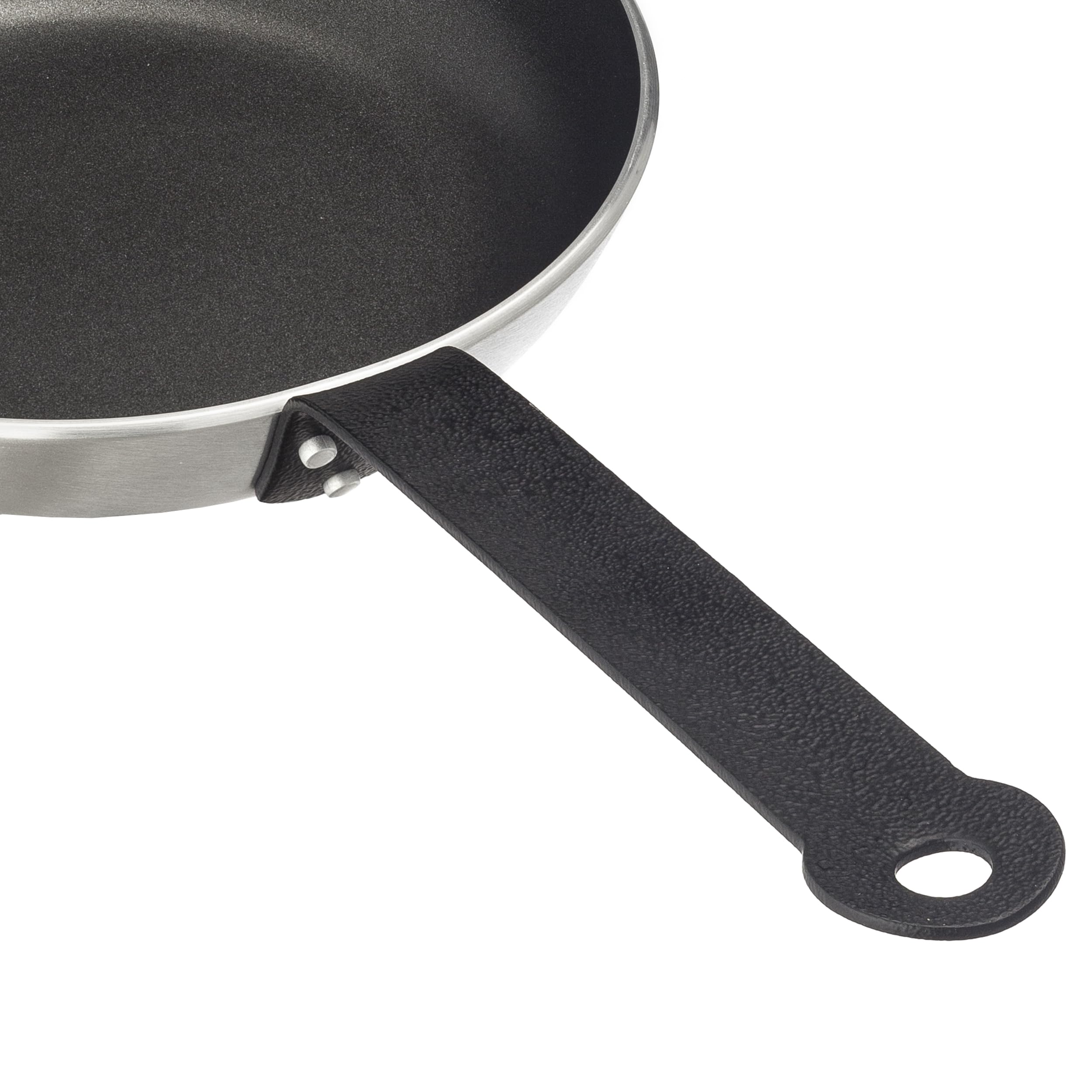 Metro Professional Juego de sartenes (5 piezas, aluminio, 20 + 24 + 28 + 32 cm + Sartén para crepes 25 cm), antiadherente, aptas para horno hasta max. 240 °C, también para uso industrial