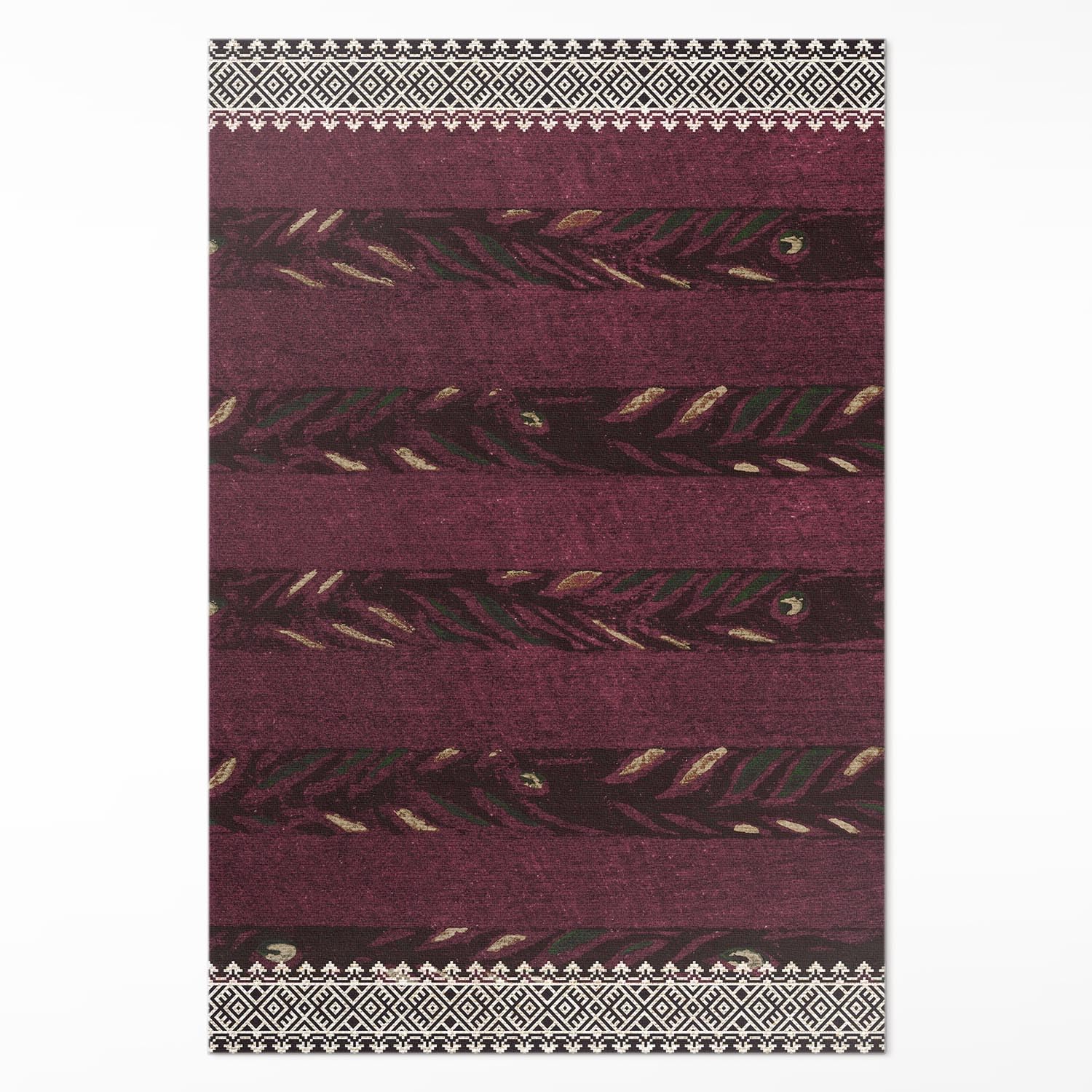 Tapis de cuisine en vinyle imprimé végétal pour sublimer votre espace de préparation