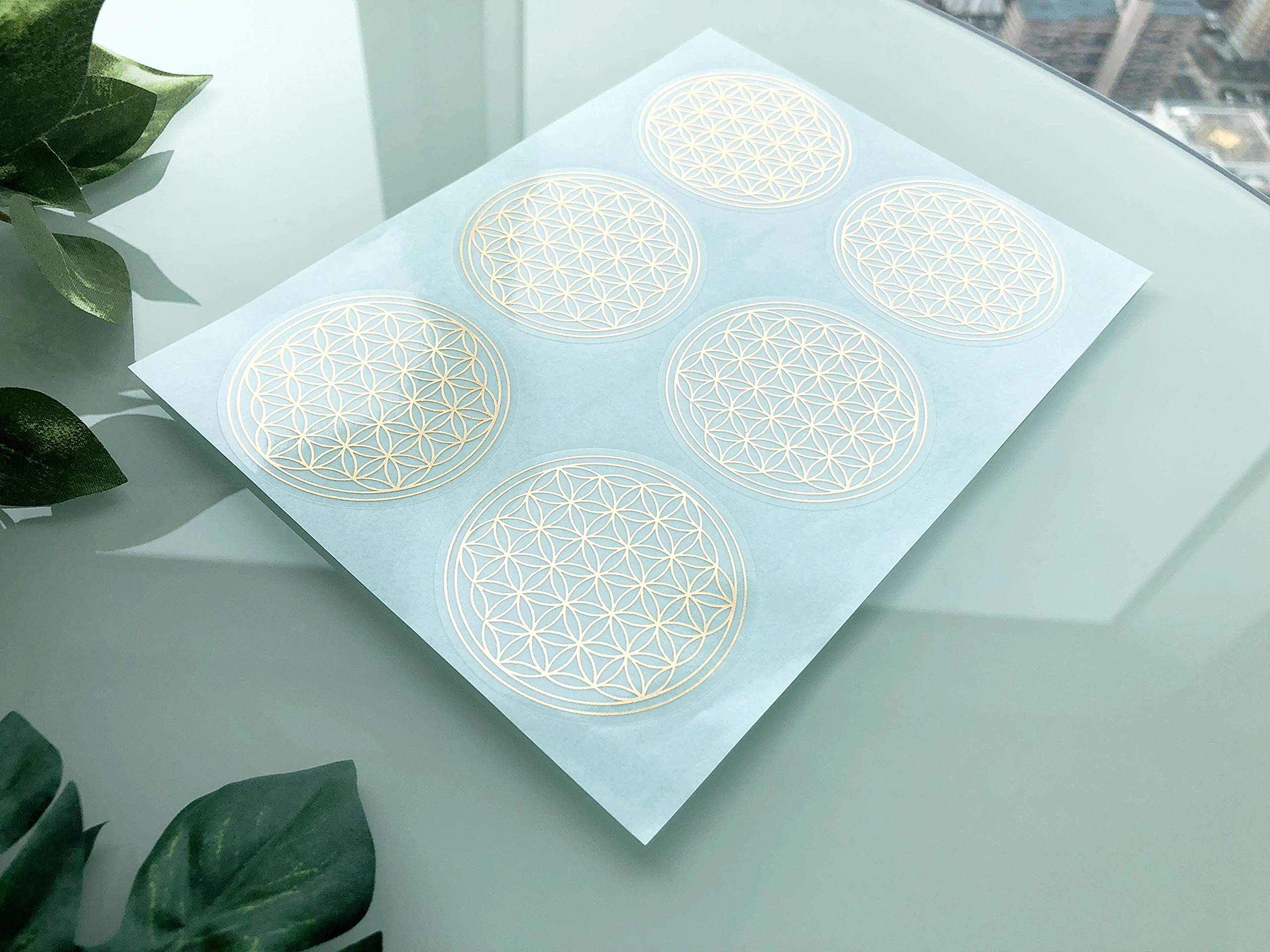 Amazon | RELIGHT フラワーオブライフ flower of life ステッカー 