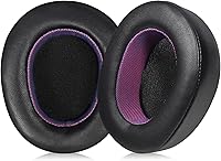 Vista 9 de Magic Ice Gel - Almohadillas de repuesto para SteelSeries ARCTIS NOVA PRO (inalámbrico), color negro y morado