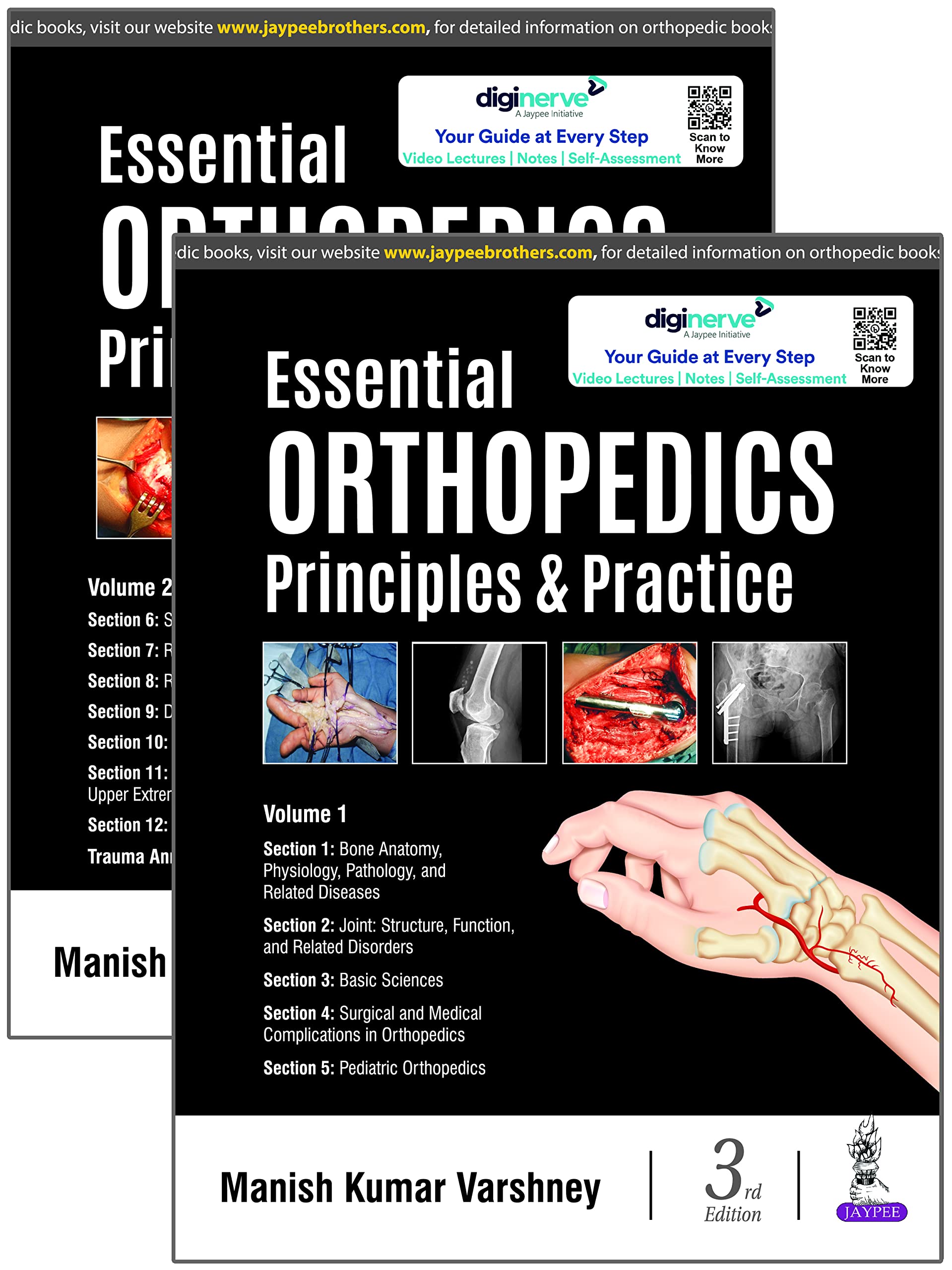 ESSENTIAL ORTHOPEDICS (2 VOLUMES) PRINCIPLES & PRACTICE