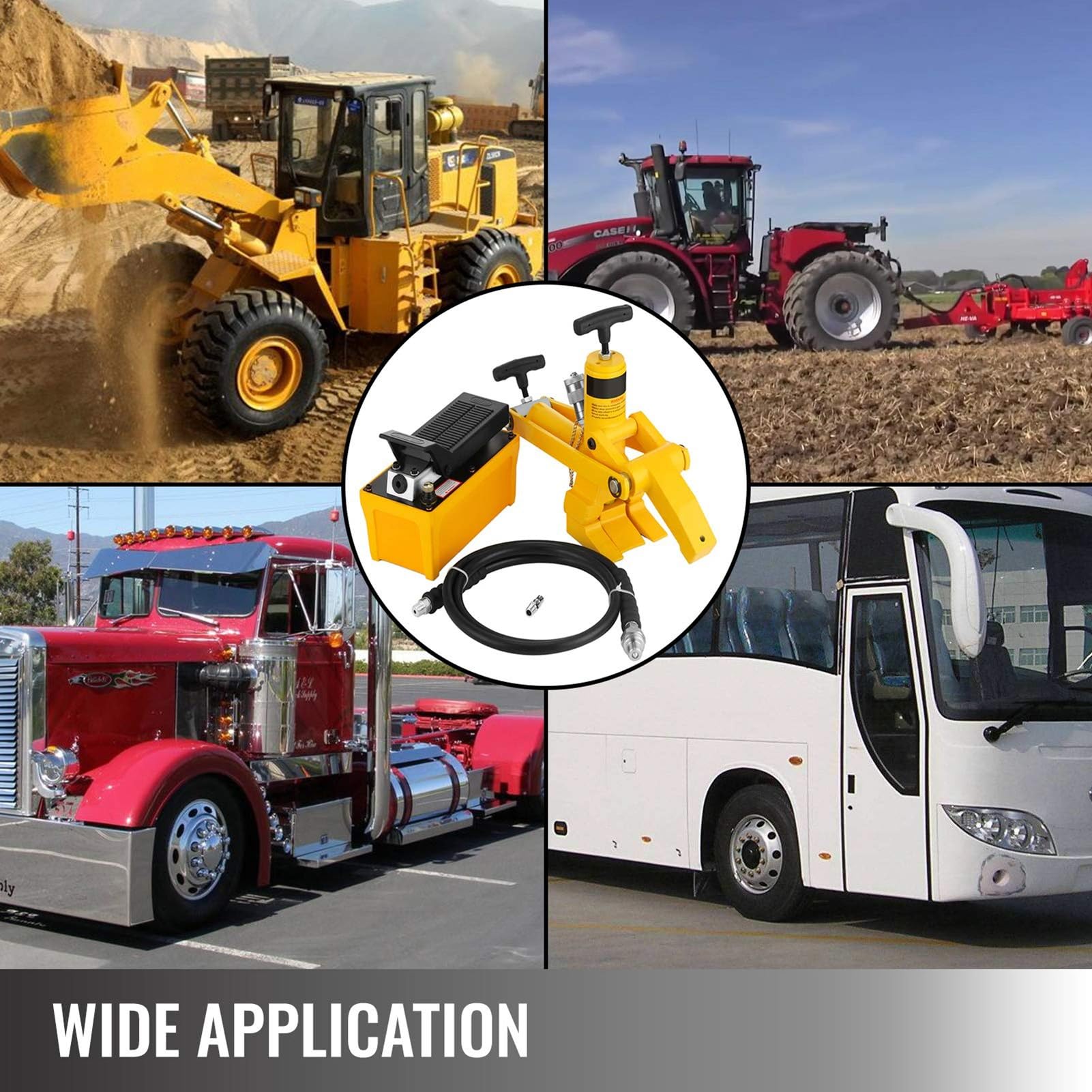 Pneumatyczny hydrauliczny łamacz stopek Pompa hydrauliczna łamacz stopek, 5 Hydrauliczny łamacz stopek, 10 000 KM Hydrauliczny łamacz stopek 79, do łamania stopek w pojazdach komercyjnych