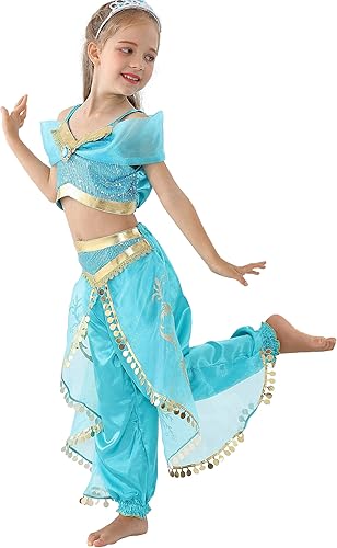 Miniatura 5 de Disfraz Dressy Daisy de princesa, para Halloween, fiesta, vestido elegante, talla 3-12, para niña