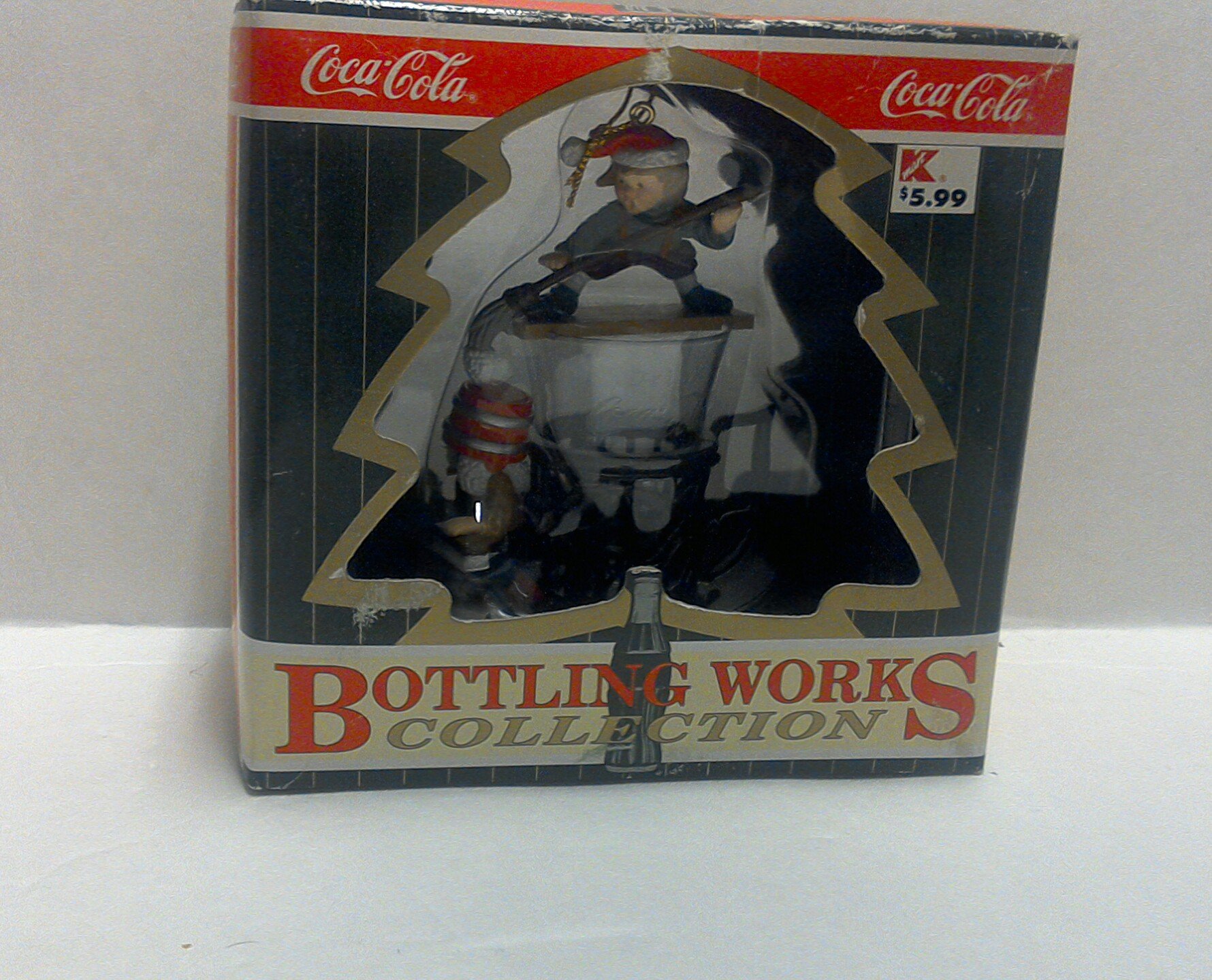 Coca-cola Brand Ornaments Bottling Works Collection