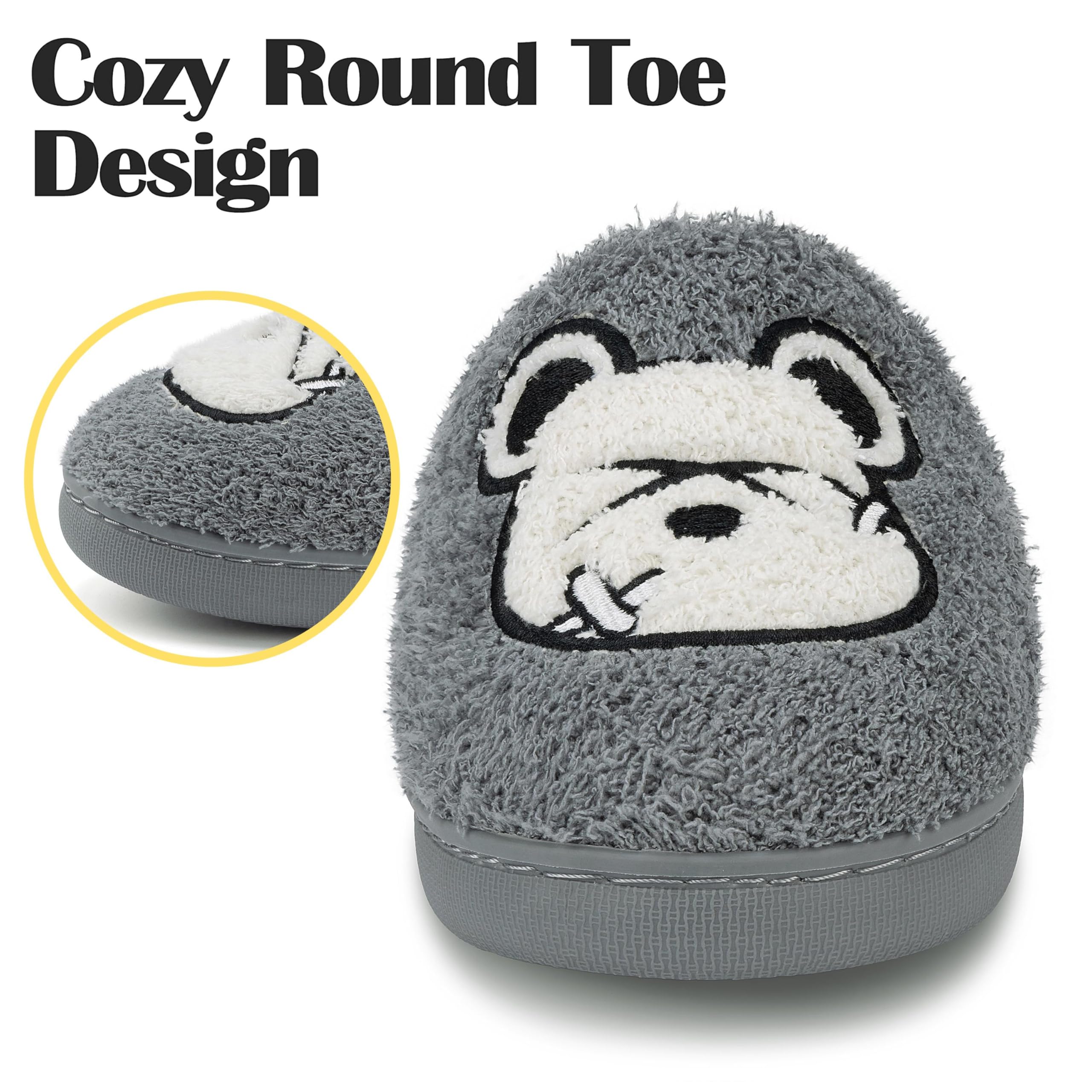 Mishansha Pantofole Donna Uomo Inverno Antiscivolo Caldo Comode Ciabatte da Casa Taglia 36-46 EU