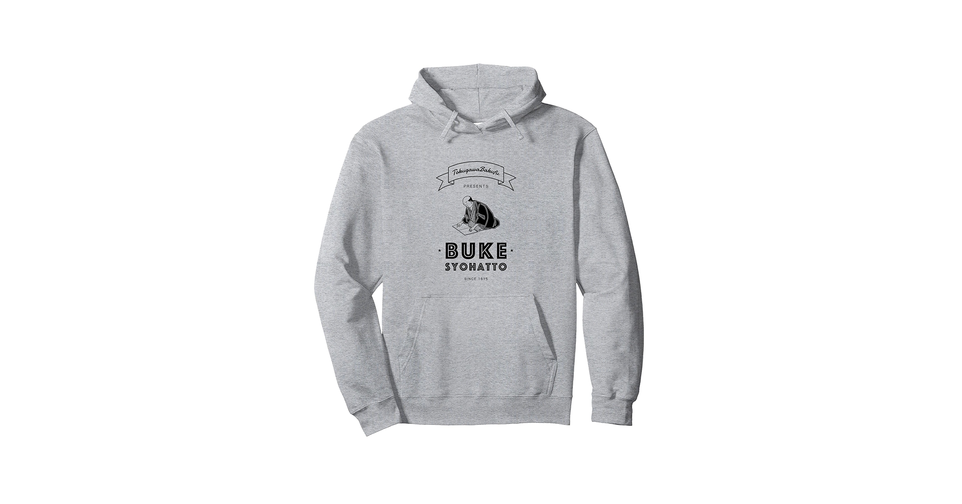 Amazon | 【黒線】武家諸法度（BUKESYOHATTO） パーカー