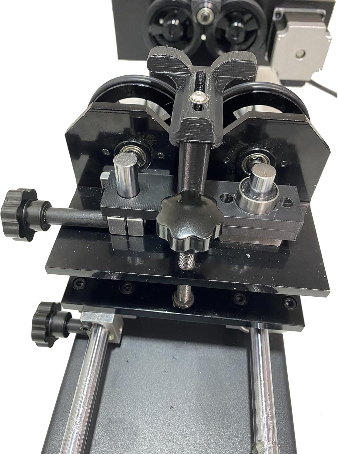 The Most Advanced CO2 Rotary Clamp Kit for Chinese Rotary Laser Machine, Chinese Rotary 4-Wheel Rotary Clamp for OMTech, Cloudray, eBay