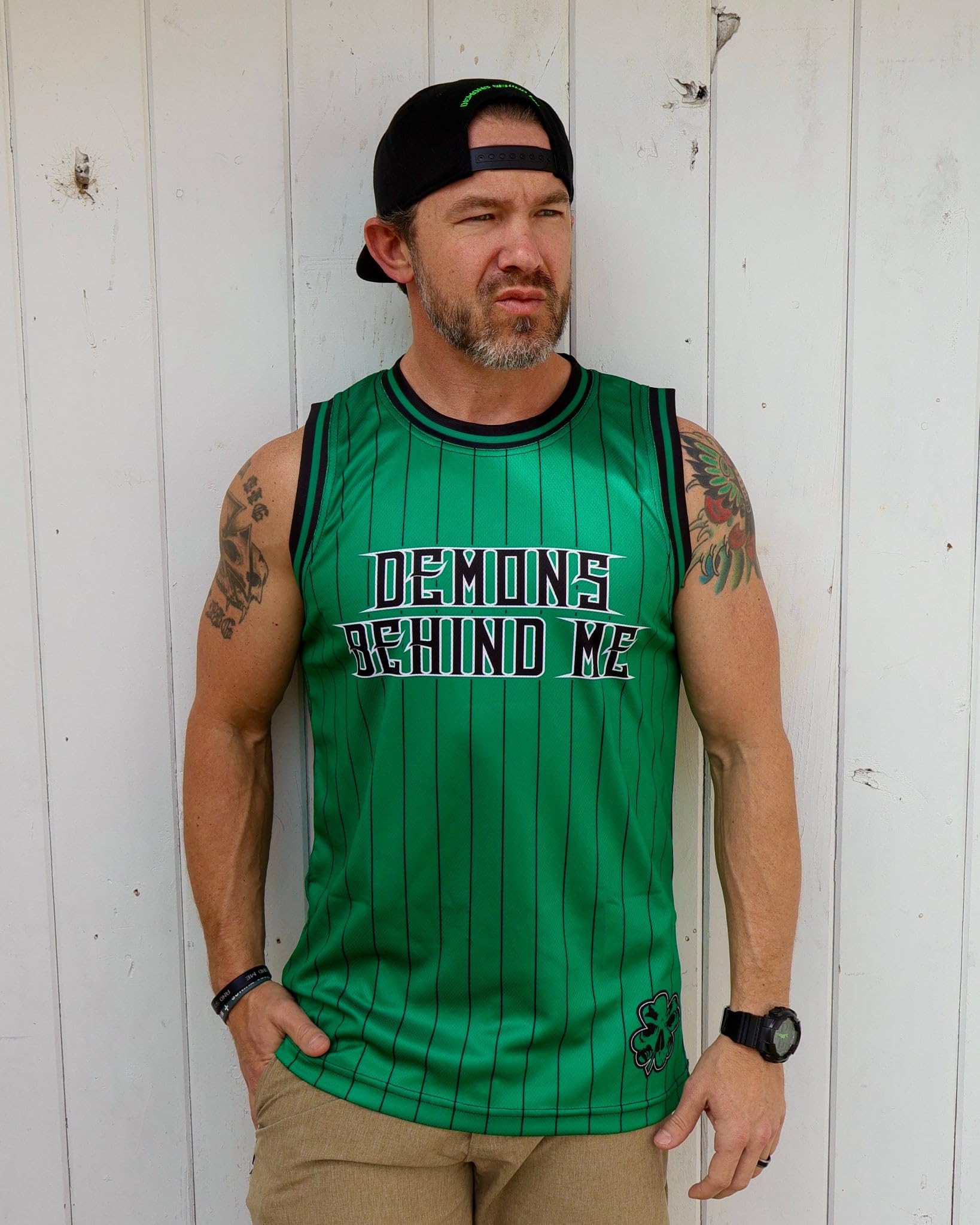 Green Lucky Clover Jersey XL