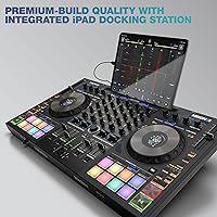 Vista 10 de Reloop Mixon 8 Pro Controlador DJ de 4 canales, negro