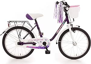 Bachtenkirch Kinderfahrrad 18" Empress lila-weiß