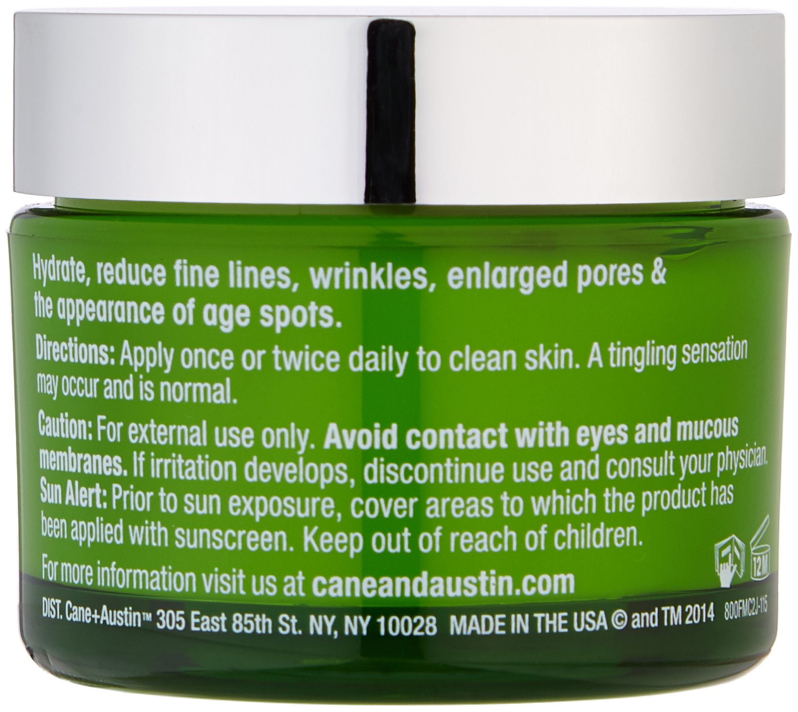 Buy CANE + AUSTIN Facial Moisture Cream with Glycolic Acid, Anti Aging
