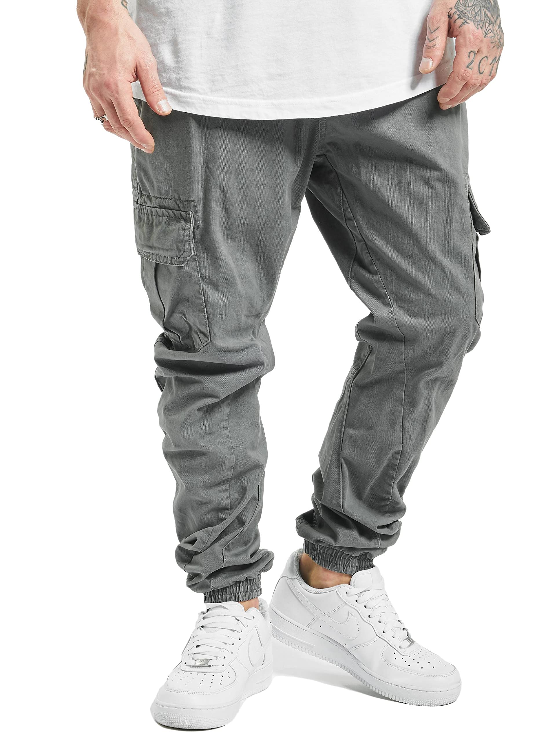 Urban Classics Men's Cargo Jogging Pants Trouser, Darkgrey, 4XL