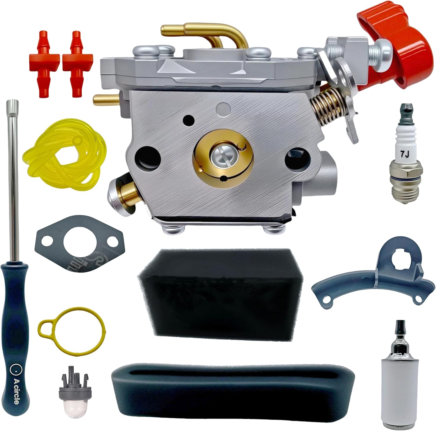 753-08517 Leaf Blower Carburetor Kit For Troy-Bilt TB27VH TB27BVEC TB27BH TB27BEC for Craftsman 316791650 316791770 41AR27AV791 41AR27BL793 41AR27BV793 Leaf Blower