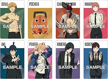 Amazon | エンスカイ(ENSKY) チェンソーマン メタリックカード