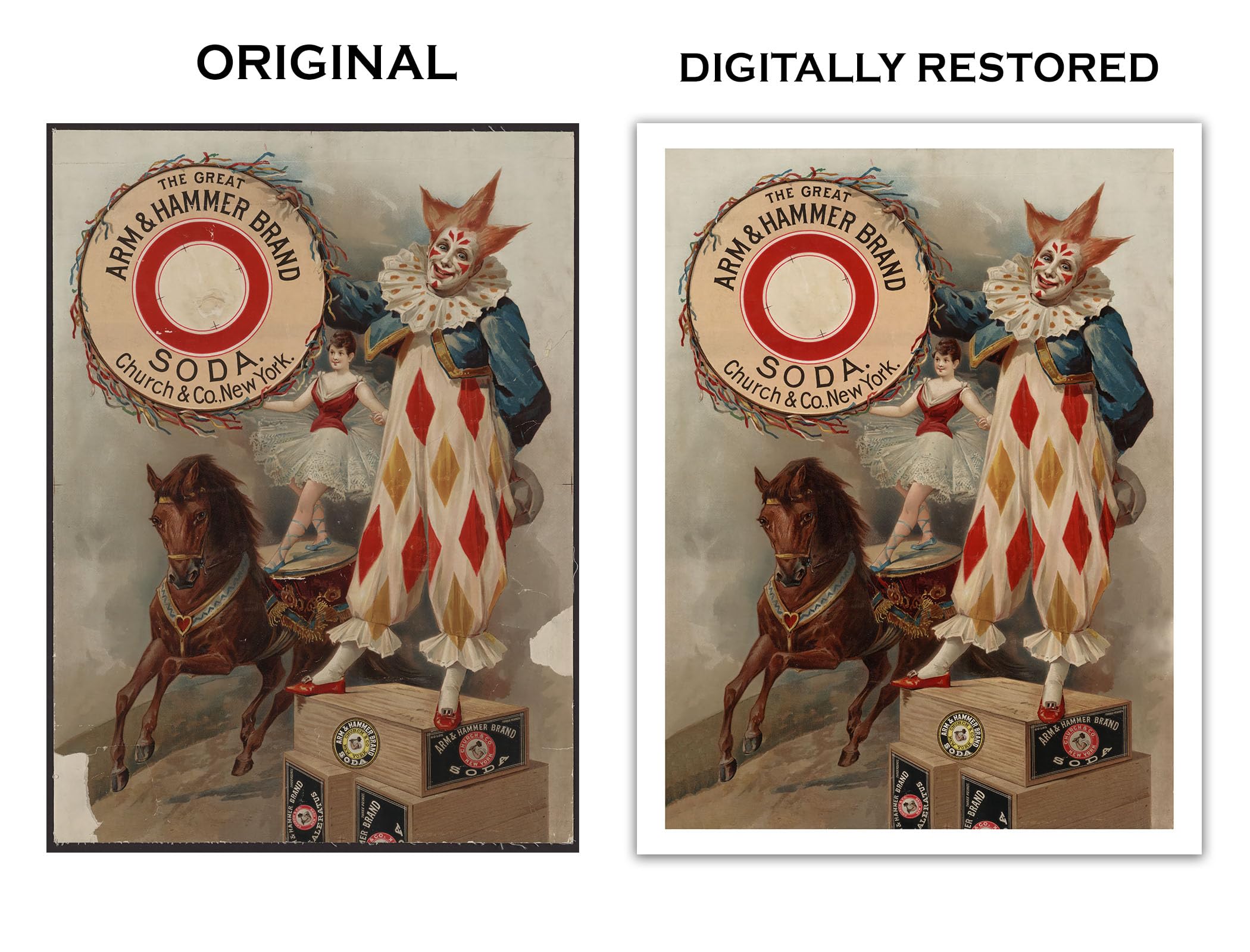 Clown　サマーピクニック ハーマンミラー アートポスター Clownサマーピクニック ハーマンミラー アートポスター