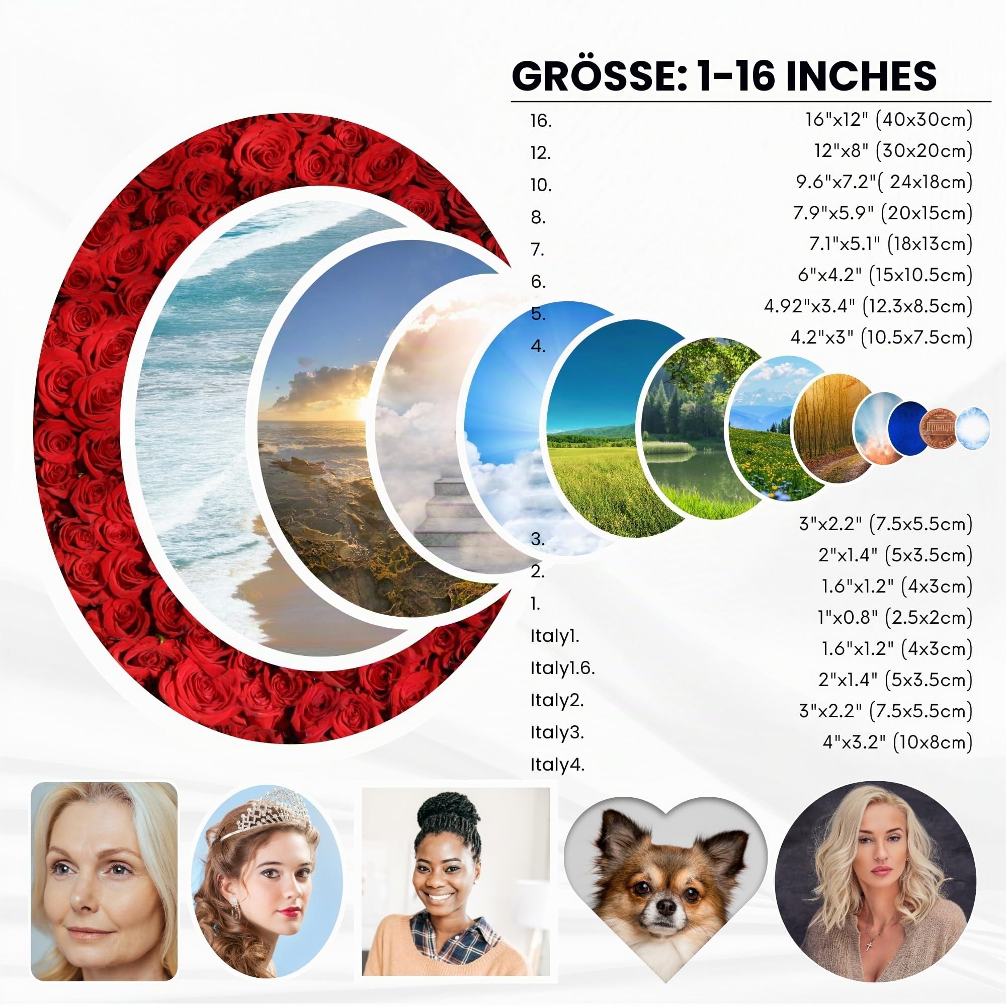 Bethel Personalisierter Gedenkstein für den Garten – benutzerdefinierte Hochtemperatur-Keramik-Fototafel, wasserdicht und lichtbeständig für Gräber, Haustiere, im Innen- oder Außenbereich