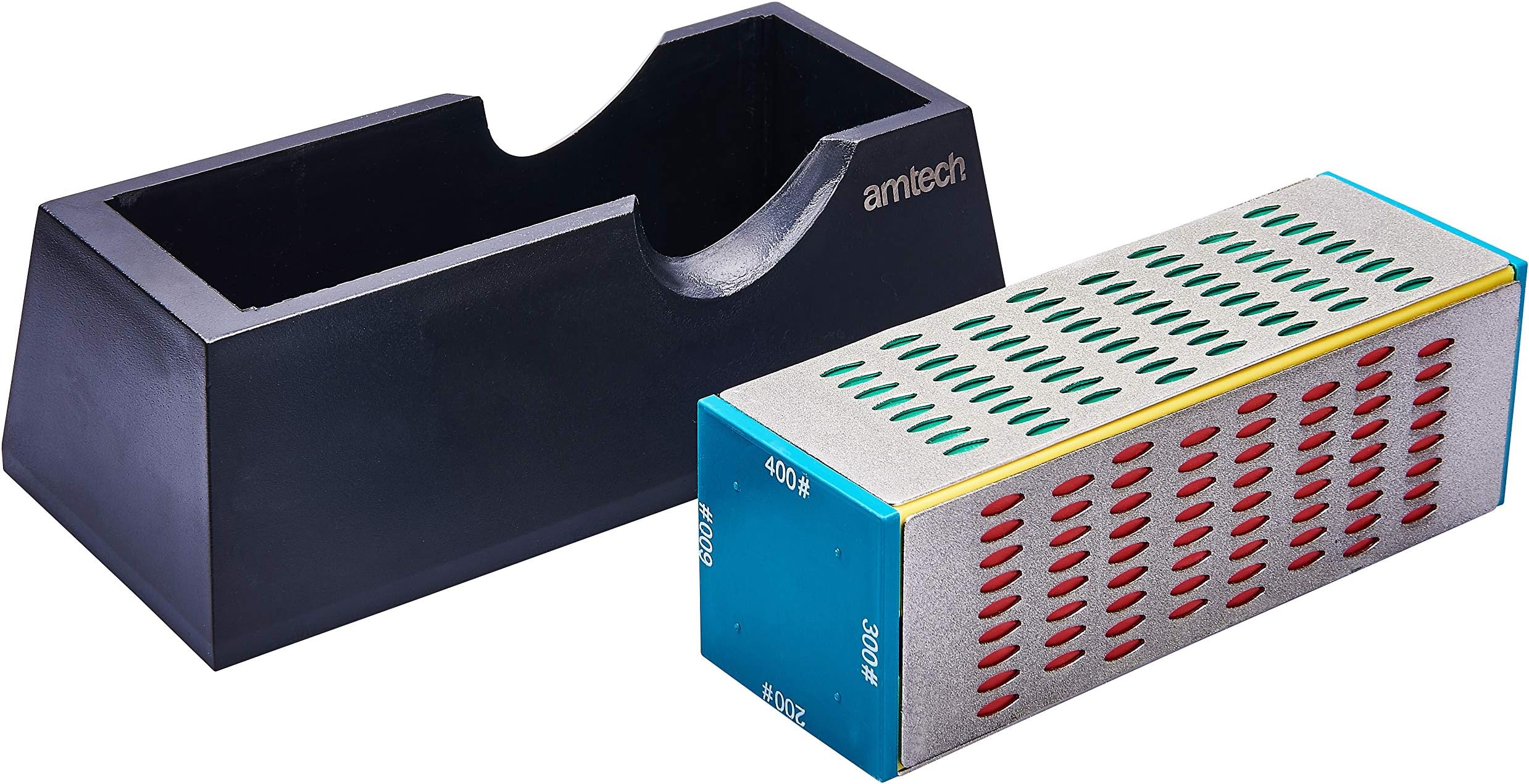 AmtechE2557 4 Sided Diamond Sharpening Block