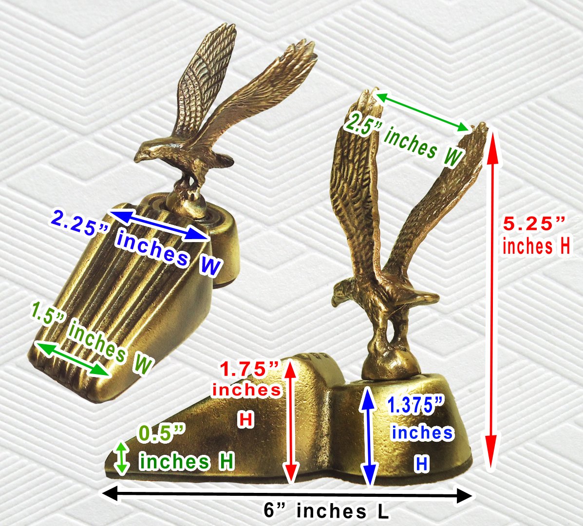 Amazon.co.jp: 真鍮製装飾イーグルドアストッパー : ホーム＆キッチン