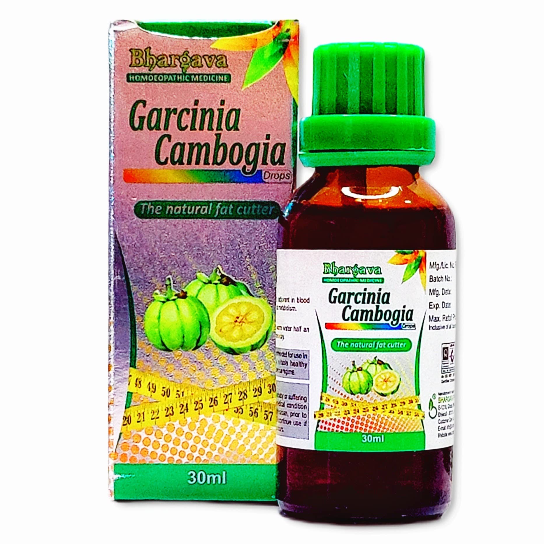 Bhargava garcinia cambogia drops weight Pack of 1-30ml (B0CLPC9HBY) Amazon Price History, Amazon Price Tracker
