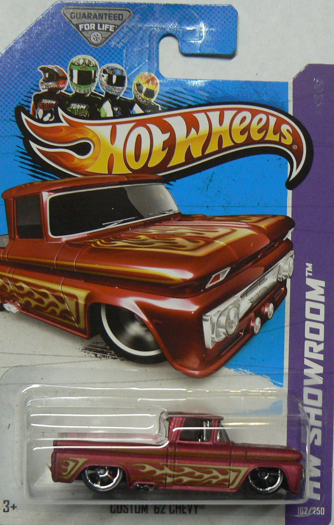 Amazon.com: Hot Wheels 2013 HW showroom custom '62 chevy 162/250