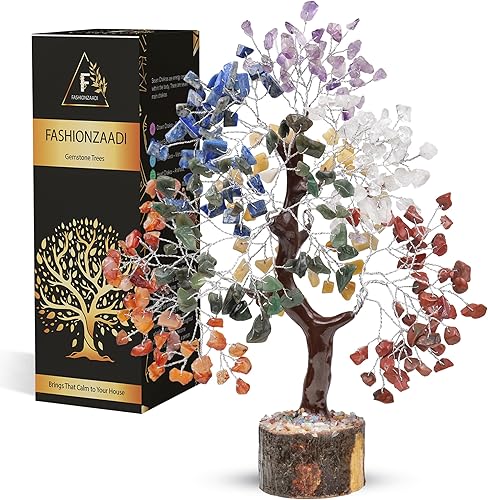 Árbol de los chakras, árbol de cristal, decoración de los chakras, árbol de los siete chakras para energía positiva, regalos de decoración para el