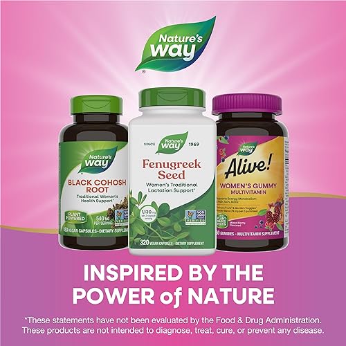 Miniatura 7 de Nature 's Way, Semilla de Fenugreek 610 mg