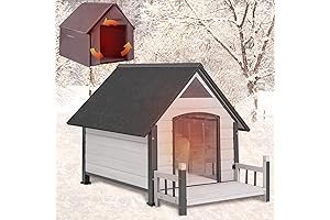 Cozy Retreat: Insulated Dog House for Winter Comfort